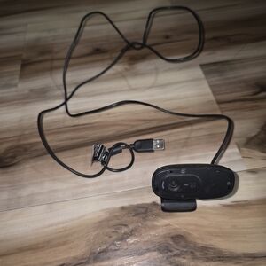 Black USB Webcam